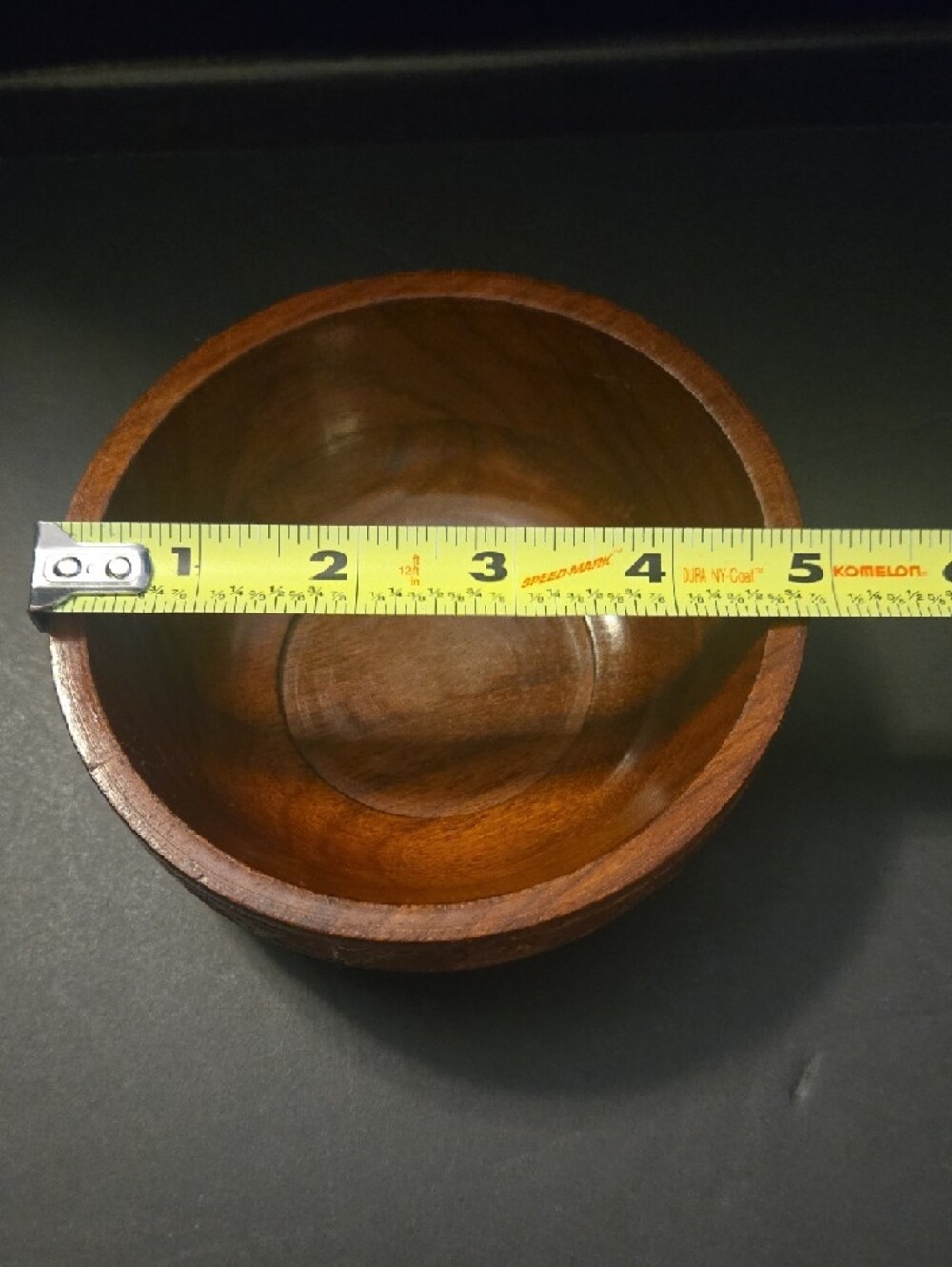 Hand-Carved Wooden Lidded Box - Brown - Picture 15 of 15